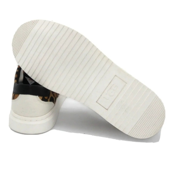 NWOB. Ugg Alameda Spooty Lace Up Leopord Sneaker 8.5 - Picture 2 of 7